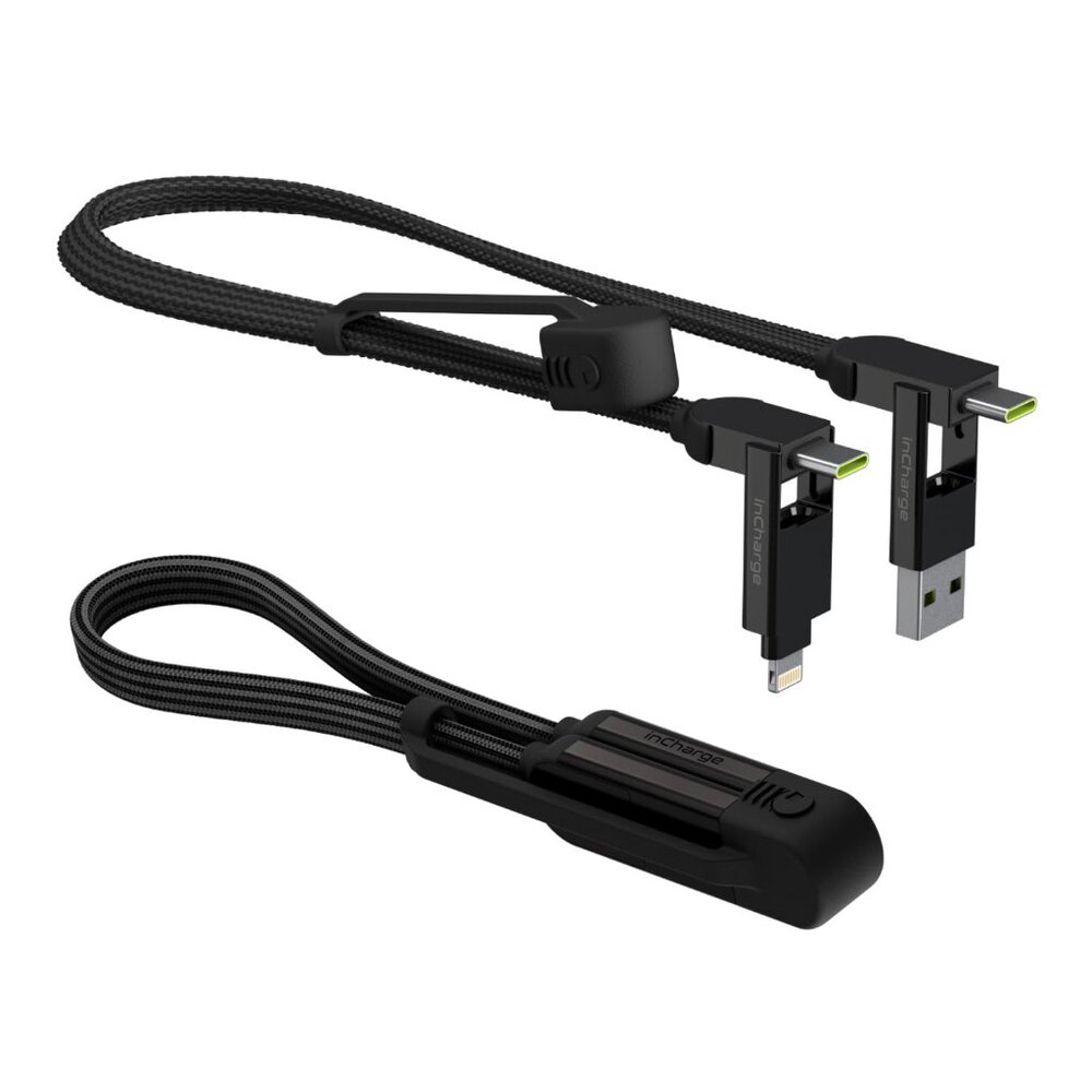 6-in-1 Multi Charging Cable, Portable USB and USB-C Cable with 100W Ultra-Fast C - Picture 1 of 6